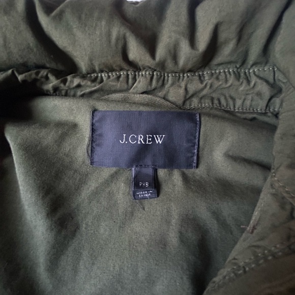 J.CREW : Hunter Green Cotton Field Mechanic Military Utility Jacket $179 PXS - Picture 8 of 9